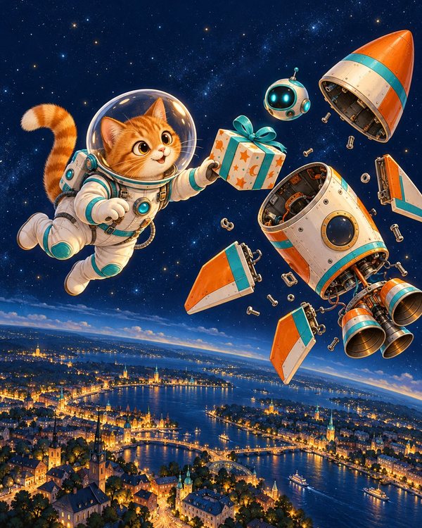 Обложка «Космическая миссия»